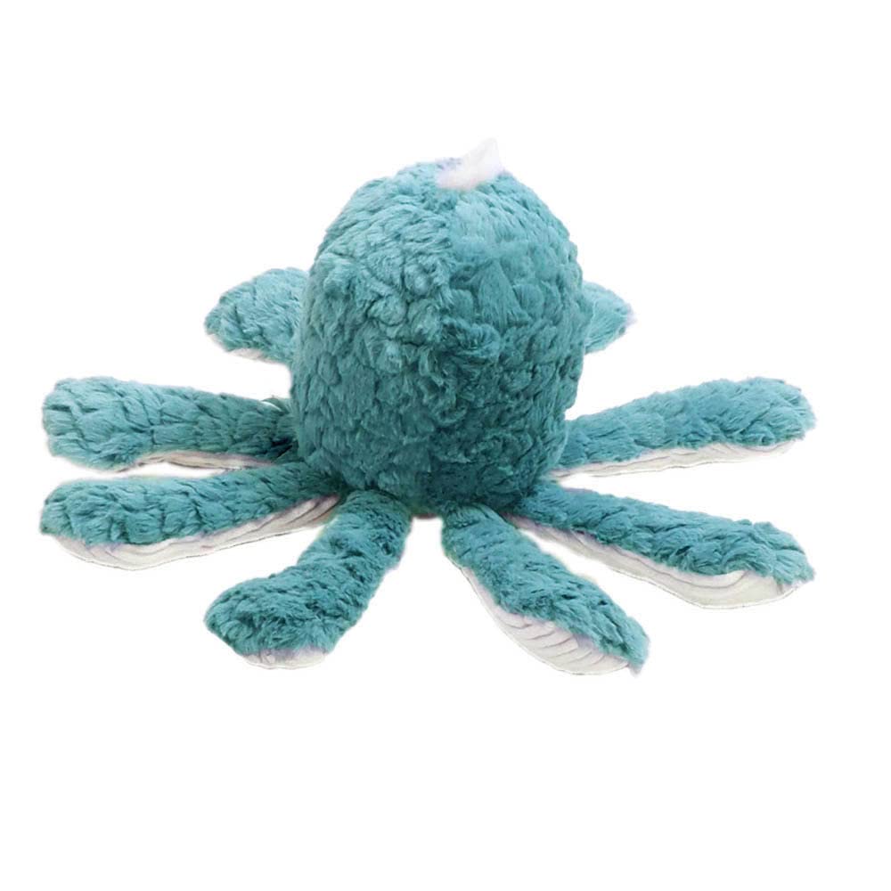 Mary Meyer Putty Stuffed Animal Soft Toy, 14-Inches, Slate Blue Octopus