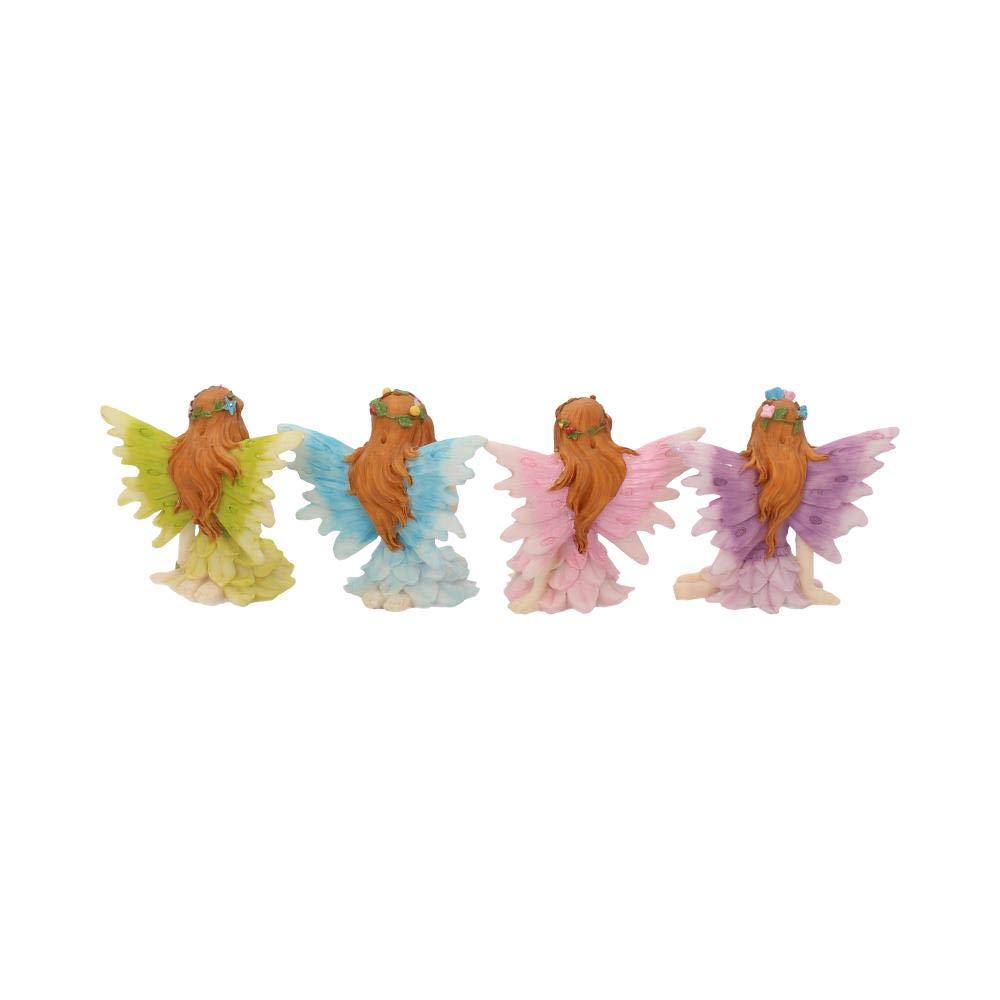Nemesis Now Glen Whispers Set Of 4 6.5Cm, Resin, Multi-Coloured, One Size