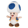 Sanei Super Mario All Star Collection AC31 Blue Toad 8'' Plush