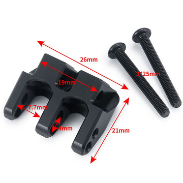 RCLIONS Aluminum Alloy Link Riser Mount for Axial SCX10 III AXI03006 Gladiator RC Crawler Car Upgrades