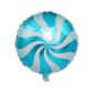 Party Decorz Candy Foil Balloon (17 Inch, 1pcs) | Blue Candy Foil Balloon For Kids Birthday Decoration