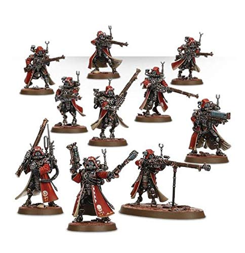 Games Workshop Warhammer 40k Adeptus Mechanicus Skitarii Rangers/Vanguard - Plastic, Multi-Colored, One Size, Model 99120116002