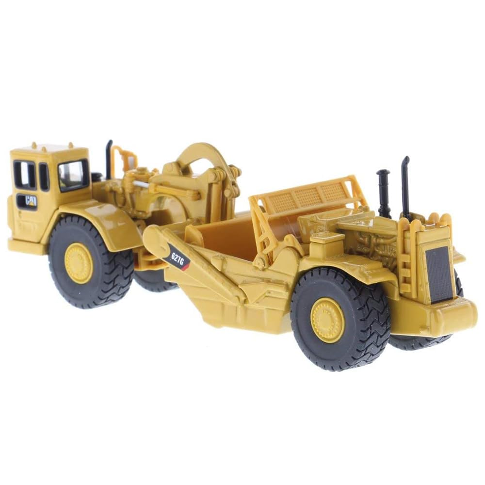 Diecast Masters 1:87 Caterpillar 627G Wheel Tractor-Scraper, Medium, Diecast, Yellow, HO Series Model 85134