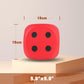 Anboor 5.9'' Large Dice Squishies Foam Dice Jumbo Squeeze Toys, Giant Dice Game Collection Decorative Props(Red)