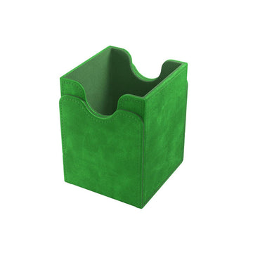 Gamegenic Deck Box - Squire Xl Green 100Ct - Durable And Sturdy Tcg, Ocg, Ccg Card Storage - Compatible With Pokemon, Yugioh, Co