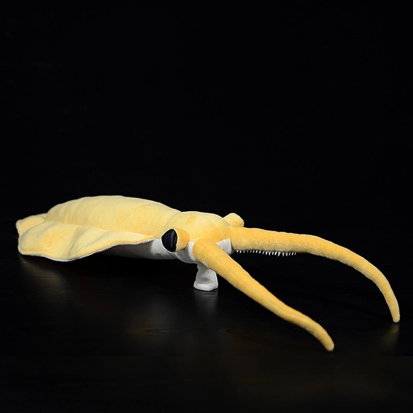 Zhongxin Made Realistic Nectocaris Pteryx Plush Toy - Lifelike 19'' Cambrian Ancient Organism Cambrian Nectocaris Stuffed Animal