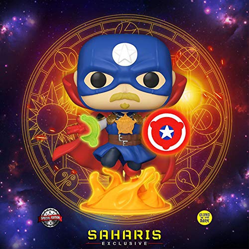 POP! Funko limited availability Marvel Infinity Warps GITD Set of All 3 (Free Acrylic Cases) Soldier Supreme 679 Iron Hammer 680 Arach-Knight 681 LE -679