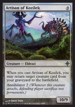 Magic: the Gathering - Artisan of Kozilek - Rise of The Eldrazi