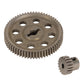 WEISHUJI 11184 Differential Main Metal Spur Gear 64T, Main Metal Spur Gear 64T & 11119 Motor Gear 17T RC Replacement Parts for R