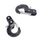 Lafeina Rc Crawler Winch Hooks, Metal Trailer Tow Hook For 1/10 Rc Car Scx10 Tamiya Cc01 D90 D110 Tf2 Trx4 Accessories (Black)