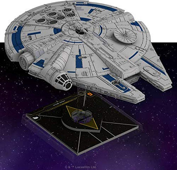 Star Wars X-Wing 2nd Edition Miniatures Game Landos Millennium Falcon EXPANSION - Strategy Game for Kids & Adults, Ages 14+, 2