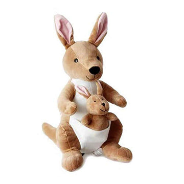 Hug N Feel Soft Toys Kangaroo Soft Toys, Baby Toys, Kids Toy, Toy For Girl, Birthday Gift For Girl/Boys,Kids Toys For Boys/Gir