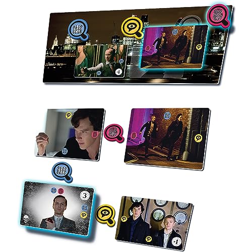 Lucky Duck Games Sherlock: Case Connection Board Game - Unravel Mysteries With Masterful Deduction! Detective Game For Kids And Adults, Ages 8+, 2-4 Players, 30 Minute Playtime, Lucky Duck Games