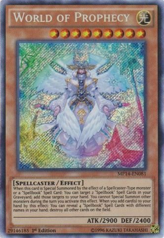 World Of Prophecy - Mp14-En081 - Secret Rare - 1St Edition