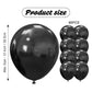 Black Balloons For Arch Decoration Latex Balloons 60Pcs Balloons 12 Inch Matte Balloons Birthday Balloons For Birthday Baby Show