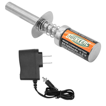 OGRC Nitro Glow Plug Igniter Starter Tools with Battery Charger for HSP Redcat and 1/8 1/10 Nitro Engine RC Car Buggy Truck Mode