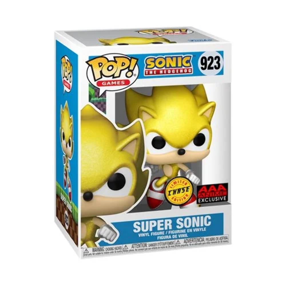 Funko - Sonic the Hedgehog - Super Sonic Pop! Vinyl Figure AAA limited availability (Styles May Vary)