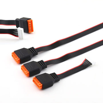 SoloGood 3Pcs JST-XH Balance Cable 2-6S 3S Lipo Battery Balance Charger Extend Expansion Plug Leads Adapter Conversion Line for 