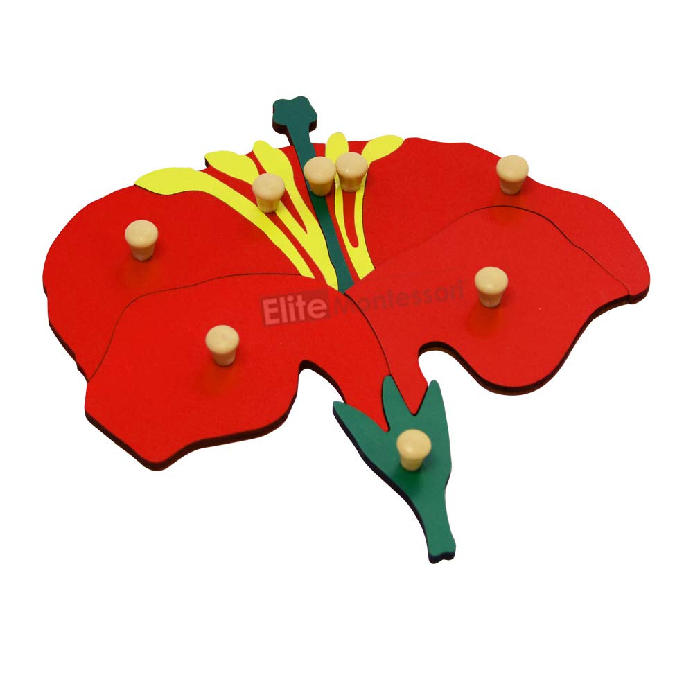 Elite Montessori Flower Puzzle
