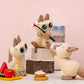 Maidimiao Nobeko Azuki Can Cat Daily Life Series1 Blind Box Siamese Cats Figures 1Pc Random Art Cute Collectibles Birthday Gift