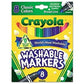Crayola Washable Markers, Broad Point, Classic Colors, 8/Pack (58-7808) (Pack of 3), Multi