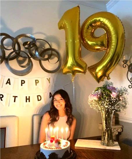 40 Inch Big Gold 9 Balloon Number, Jumbo Giant Happy 9Th 19 29 39 49 99 Birthday Party Decorations, Large Nine Mylar Foil Annive