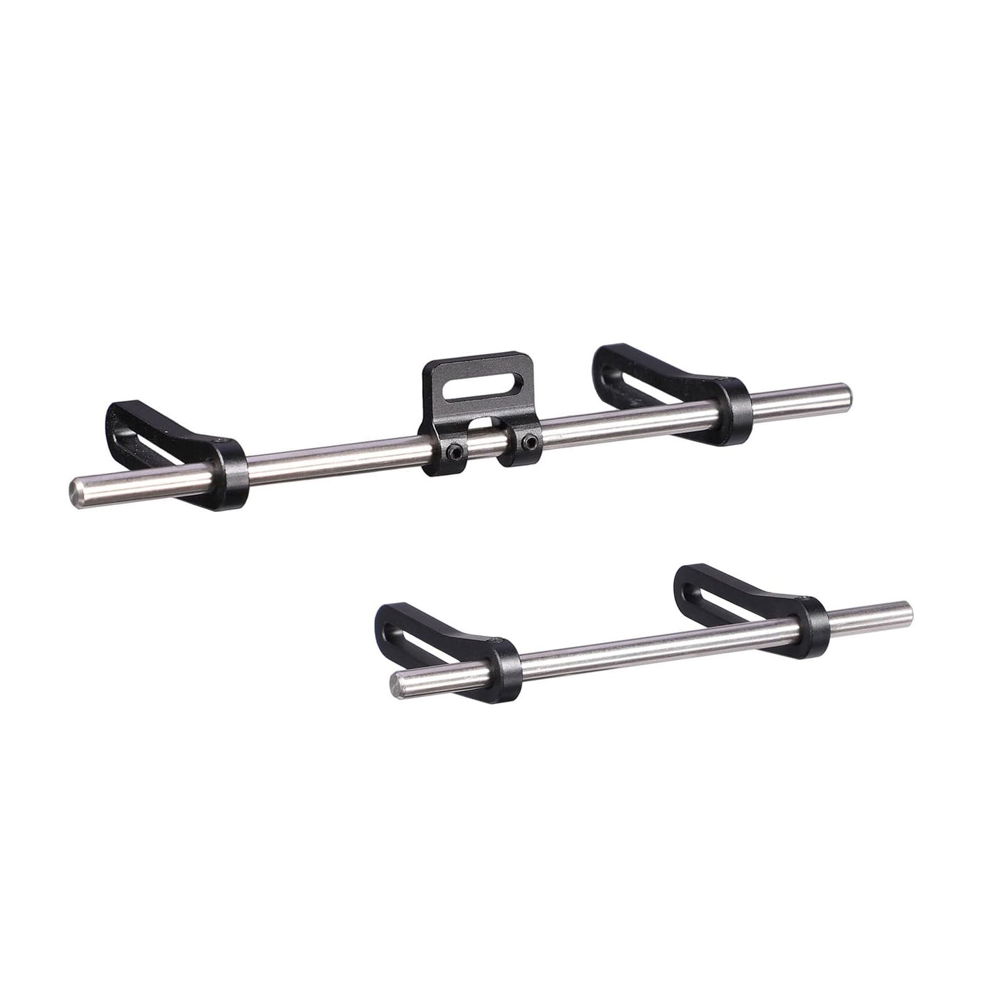 Aluminum 4.5Mm Tube Modular Bumper Front Rear Adjustable Fairlead For 1/10 Rc Crawler Lcg Rigs Builds Trx4 Trx6 Scx10 Gspeed Ele