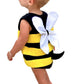 Mersariphy Infant Baby Outfits Girl Boy Cartoon Bees Romper Baby Halloween Costumes Fall Clothes With Hat (Stripes, 0-6 Months)