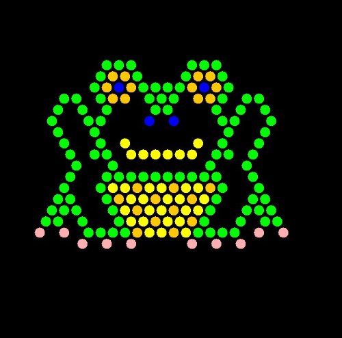 Illumipeg Zoo Refill Templates For Lite Brite Cube, Flat-Screen, And Four Share (10 Sheets, 7X7)