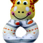 Dtr Creation Soft Plush Animal Rattle Junjuna Toy ? Cute GiraffeShaped Ring Rattle For Newborns & Infants ? Lightweight, Safe &