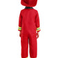 Seasons Fireman Role Play Costume, Red, Size 2T-4T