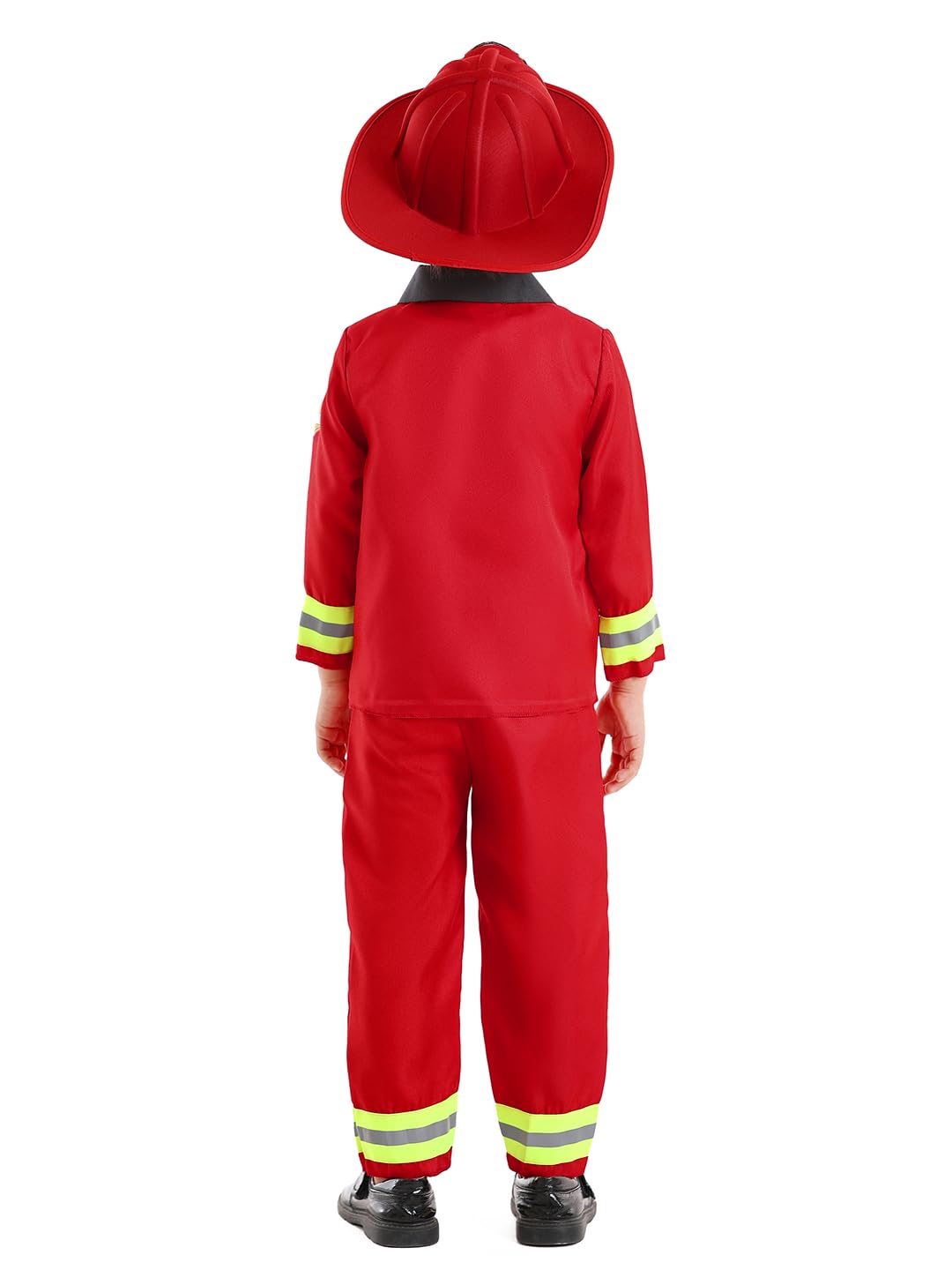 Seasons Fireman Role Play Costume, Red, Size 2T-4T