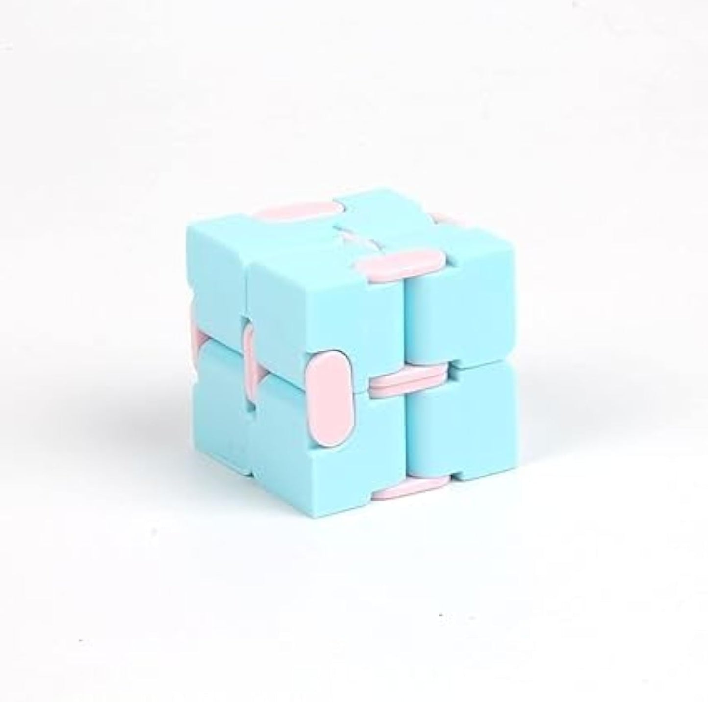 Blue Infinity Cube Magic Toys Antistress Endless Cube Hand Flip Stress Reliver Finger Antism Game Pockets Toy Gift Anxiety Relief and Kill Time Fidget Blocks