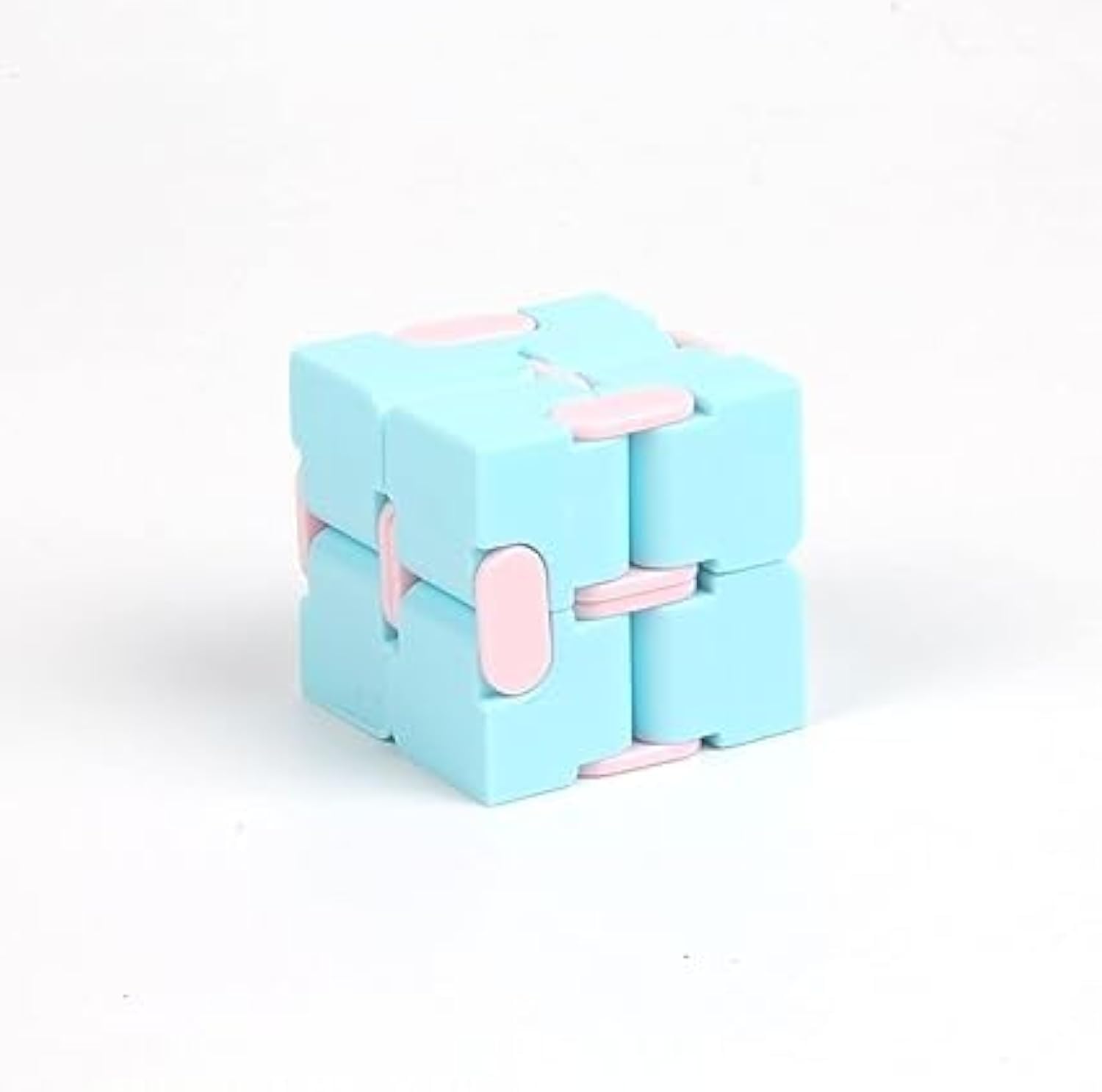 Blue Infinity Cube Magic Toys Antistress Endless Cube Hand Flip Stress Reliver Finger Antism Game Pockets Toy Gift Anxiety Relief and Kill Time Fidget Blocks