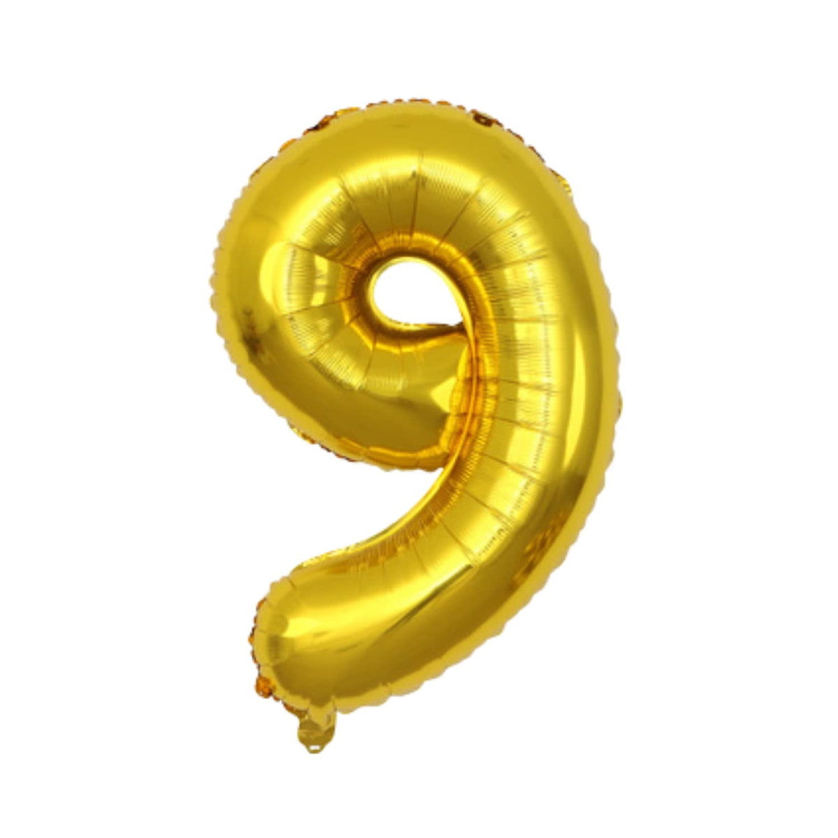 Party Decorz 9 Number Golden Foil Balloon/Nine Number Golden Big Size Foil Balloon (32 Inch,1pcs) For Birthday,Anniversary, Surp