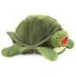 Folkmanis Baby Turtle Hand Puppet, Green, 1 EA - Soft Plush Toy for Interactive Play and Learning