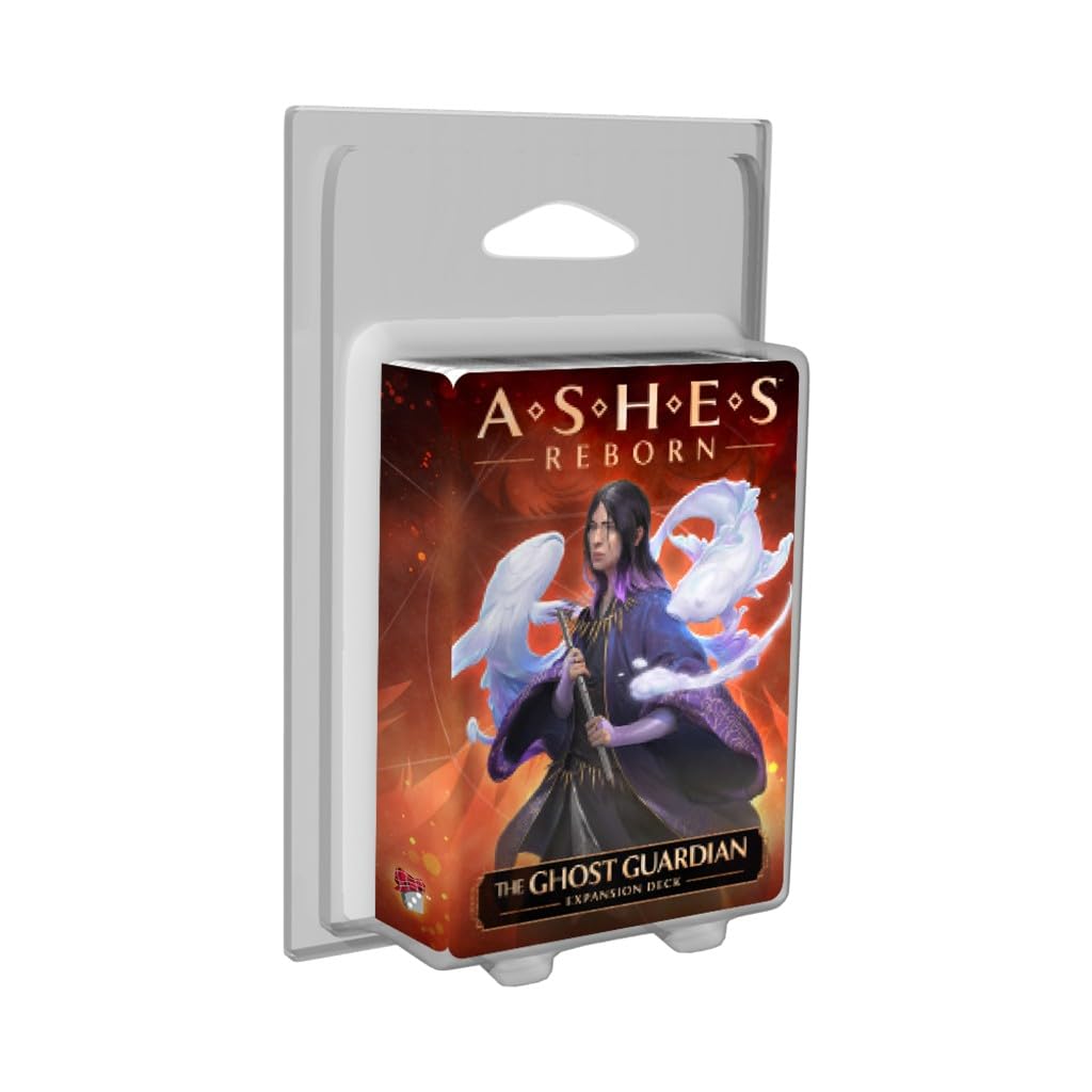 Plaid Hat Games Ashes Reborn The Ghost Guardian Expansion Deck, Strategy Card Game, For 1 To 2 Players And Ages 14+