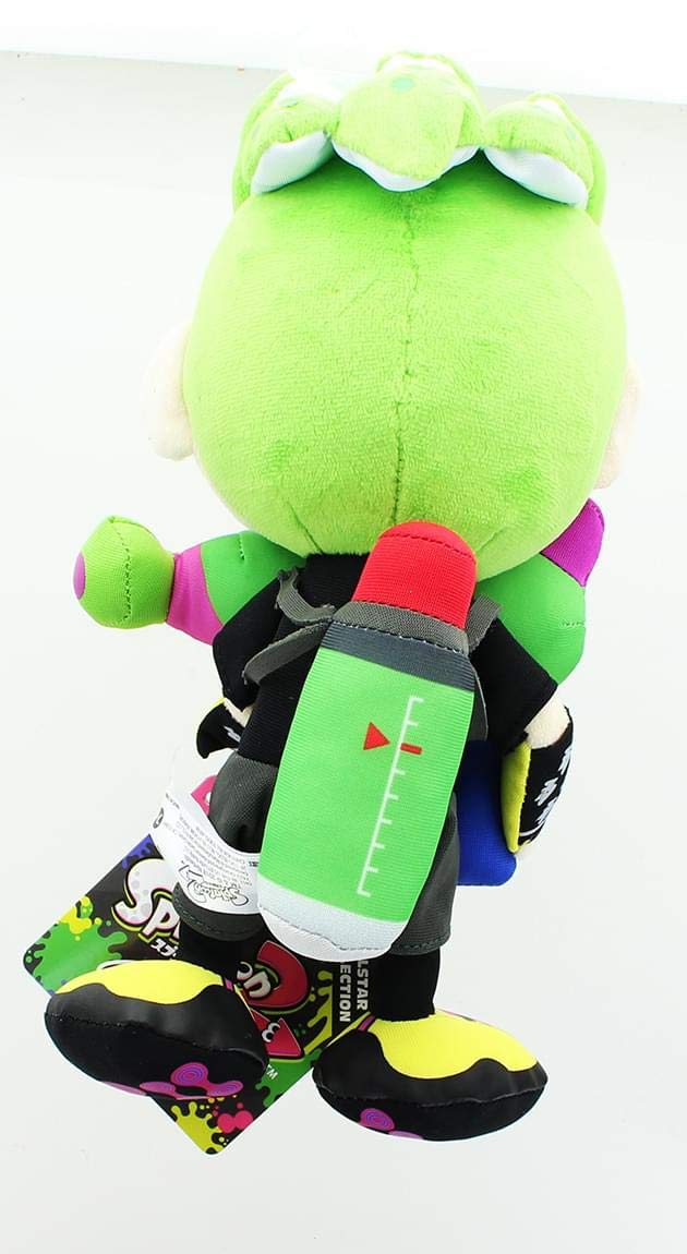 Little Buddy Splatoon 2 Series Inkling Boy Neon Green Plush  10  Multi-Colored