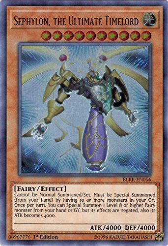 Yu-Gi-Oh! - Sephylon, The Ultimate Timelord - Blrr-En056 - Ultra Rare - 1St Edition - Battles Of Legend: Relentless Revenge