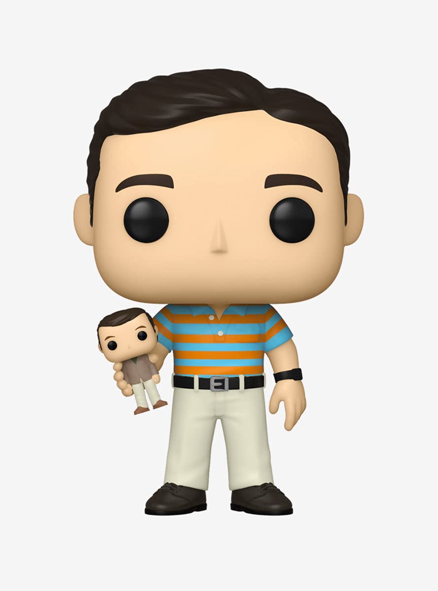 Funko Pop! Movies: 40 Year Old Virgin - Andy Holding Oscar (Styles May Vary)