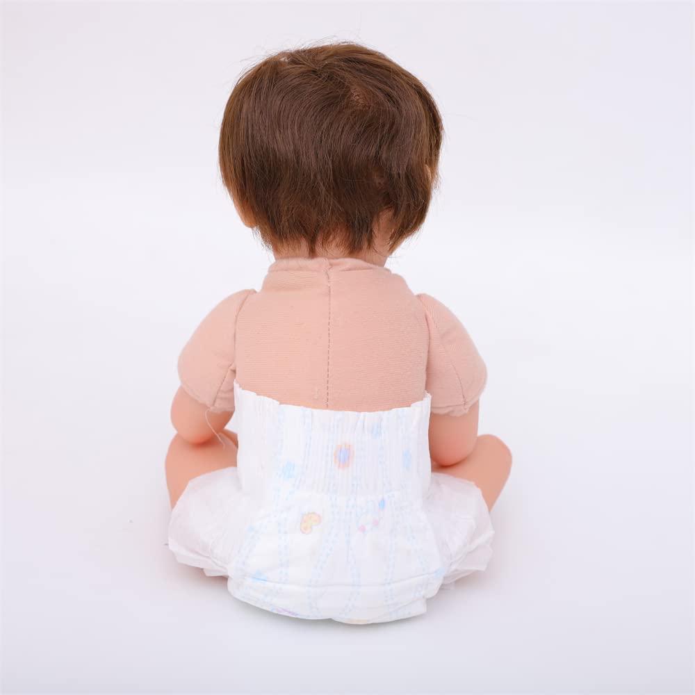 Kgniess Me Reborn Baby Dolls Diapers For 18-22 Inch Newborn Reusable 6-Piece Pack Fit