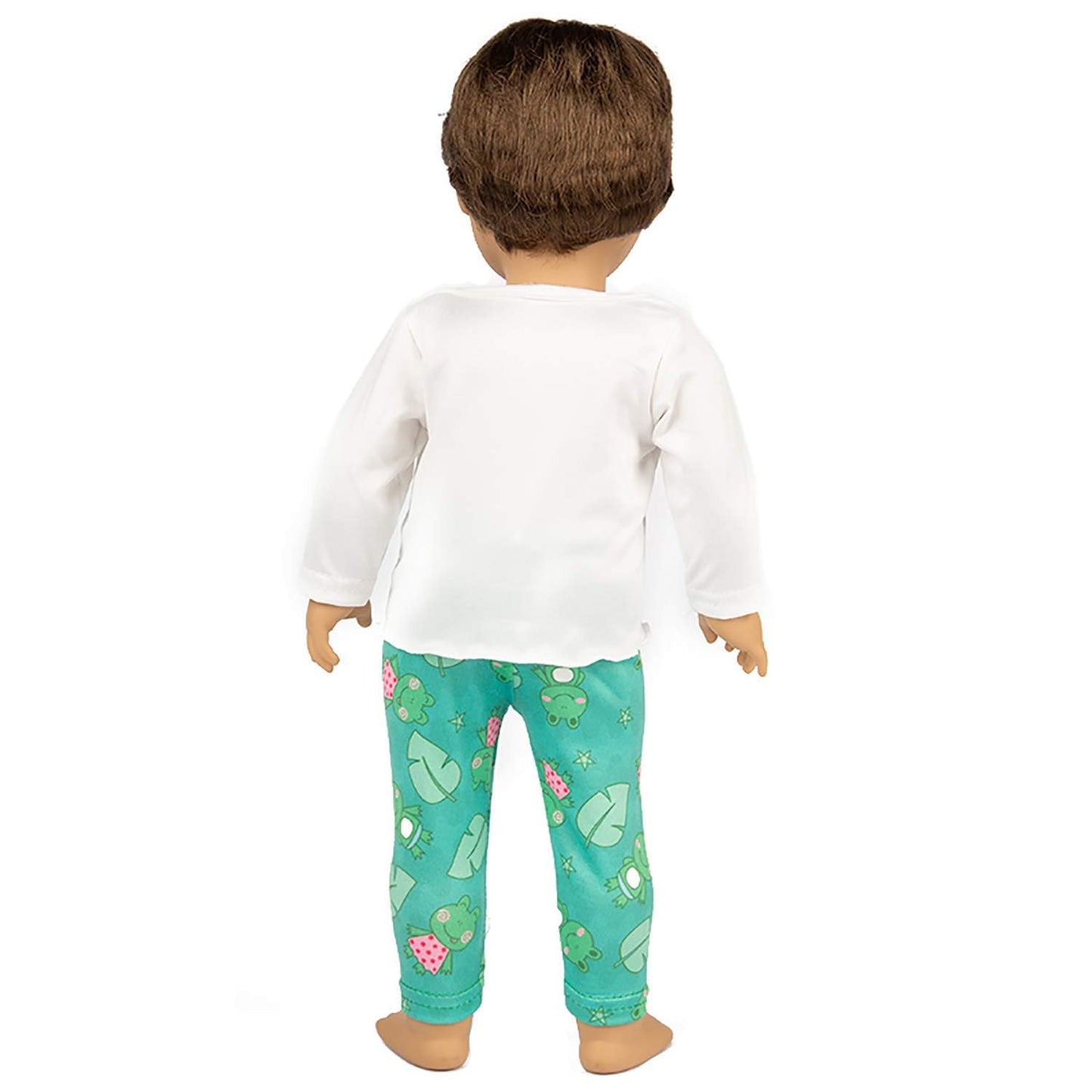 Ecore Fun 2 Sets 16-18 Inch Doll Clothes Pajamas Outfits For 18 Inch Girl Doll - 2 Pcs Tops + 2 Pcs Pants