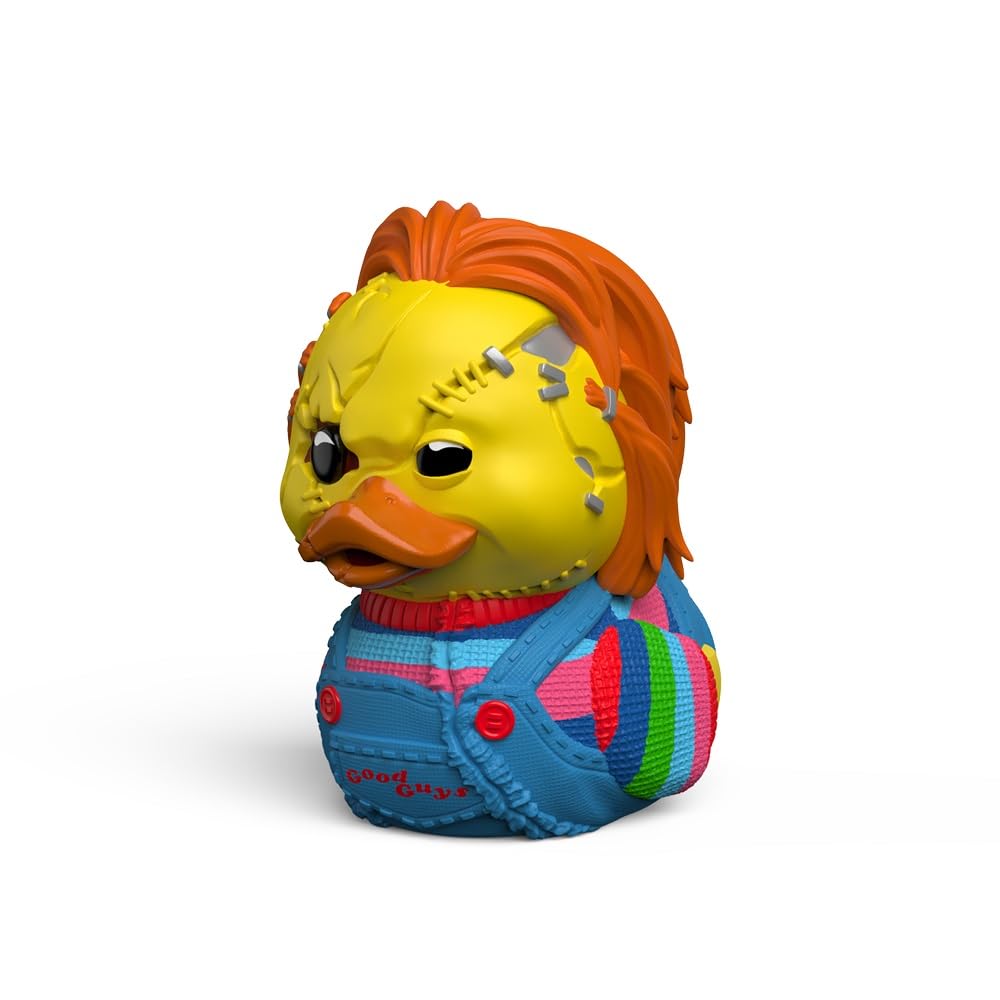 TUBBZ Mini Horror Chucky Cosplaying Rubber Duck Vinyl Figure - Chucky (Mini) - Polyvinyl Chloride - Model NS4909