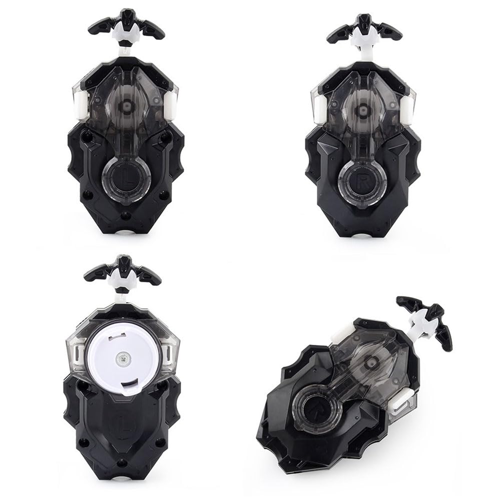 Bey Battling Burst Launcher and Grip  B-184 Left and Right Spin String Launcher Grip DB Layer System Compatible with All Bey Burst Series - Black