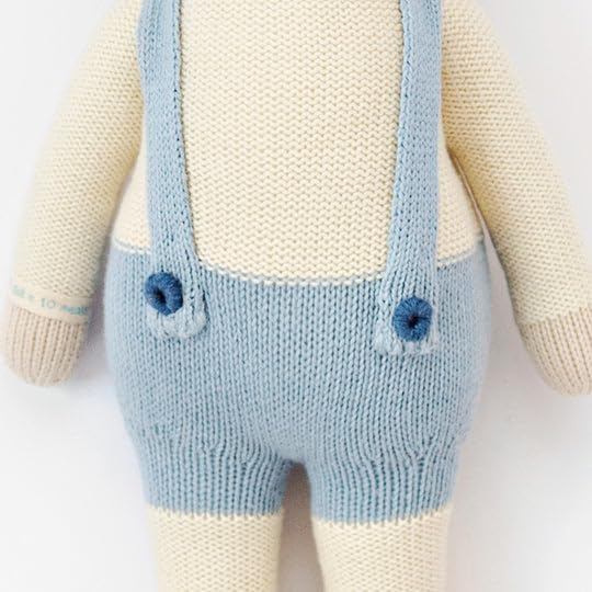 Cuddle + Kind Sebastian The Lamb Little 13'' Hand-Knit Doll - 1 Doll = 10 Meals, Fair Trade, Heirloom Quality, Handcrafted In Pe