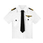 KAKALVER Kids Pilot Costume for Boys Airline Captain Pilot Uniform for Boys Career Day Dress Up Airline Costume Gifts
