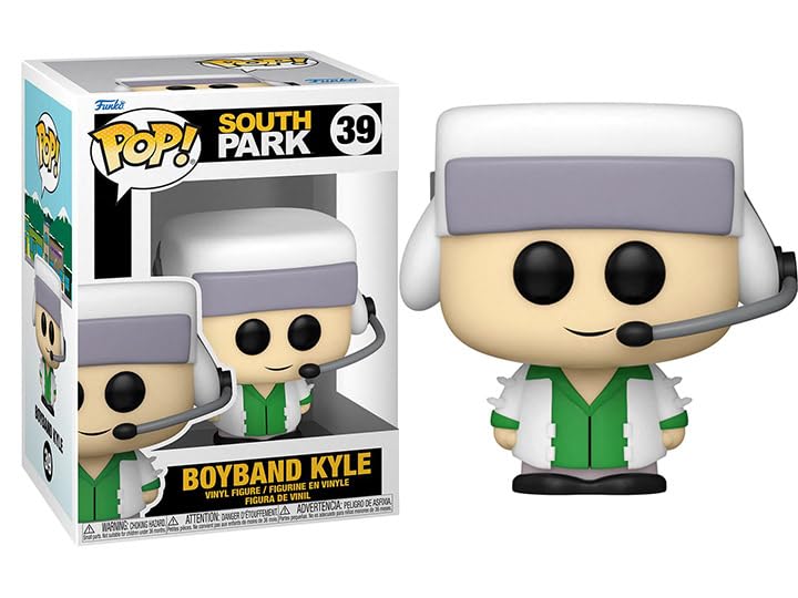 Funko South Park Boyband + Protector: Pop! Animation Vinyl Figure (Bundled With Toybop Box Protector Collector Case) (Boyband Ky