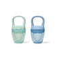 Oxo Tot Silicone Self-Feeder 2 Pack - Opal And Dusk