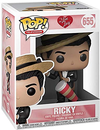 Funko Pop! I Love Lucy Ricky Ricardo Vinyl Figure 3.75" Multicolor with Pop Box Protector Case