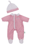 Jc Toys | Berenguer Boutique | La Baby Doll Outfit | 2 Piece Pink, White And Floral Print|Washable| Ages 2+ | Fits Dolls 14'- 18'